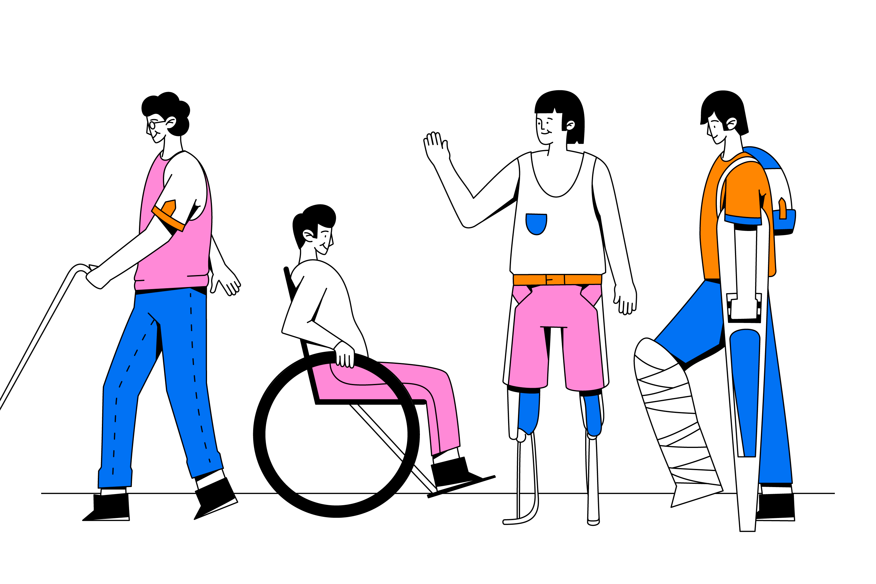 Ilustrasi Disabilitas